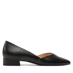 Baleriny HÖGL. Czarne baleriny damskie HÖGL, bez wzorów, bez obcasa. Za 449.99 zł.