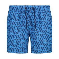 Kąpielówki w wzór geometryczny CMP. Niebieskie kąpielówki męskie CMP, m, bez wzorów, do pływania. Za 196.50 zł.