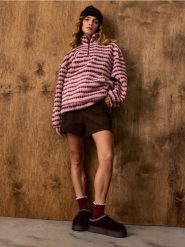 Bluza oversize w paski ze stójką - wielobarwny. Bluzy bez kaptura damskie Sinsay, l. Za 59.99 zł.