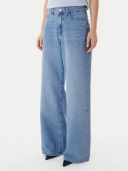 KARL LAGERFELD Jeansy B1W10047 Niebieski Wide Leg. Niebieskie jeansy damskie Karl Lagerfeld. Za 999.99 zł.
