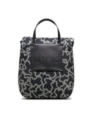 TOUS Plecak Mochila K Pix Soft 2001851551 Czarny. Czarne plecaki damskie Tous, bez wzorów, z materiału. Za 749.99 zł.