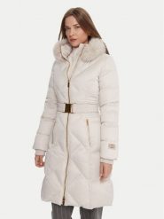 Marciano Guess Płaszcz zimowy 5BGL38 7374A Beżowy Regular Fit. Brązowe płaszcze damskie Marciano Guess, na zimę, z aplikacjami, z syntetyku. Za 1,479.00 zł.
