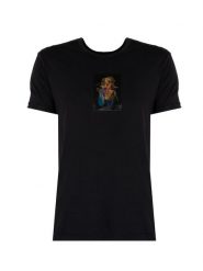 Diesel T-Shirt "Inner" | A06597-0TDAN | Mężczyzna | Czarny. Czarne t-shirty męskie Diesel, m, bez wzorów, z bawełny, bez kołnierzyka. W wyprzedaży za 199.00 zł.