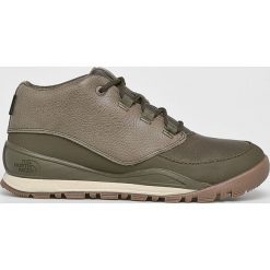 The North Face - Buty Edgewood Chukka. Zielone buty trekkingowe męskie The North Face, z gumy, bez zapięcia, outdoorowe. Za 549.90 zł.