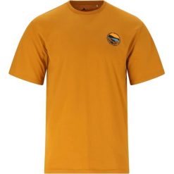 T-shirt Whistler Saloma. Brązowe t-shirty męskie WHISTLER, m, bez wzorów, bez kołnierzyka. Za 178.50 zł.