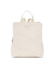 Desigual Plecak 26SAKP29 Biały. Białe plecaki damskie Desigual, bez wzorów, ze skóry. Za 379.99 zł.