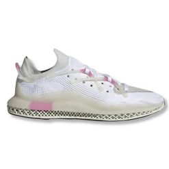 Buty do chodzenia męskie Adidas 4D Fusio. Białe buty sportowe na co dzień męskie Adidas, bez zapięcia, trekkingowe. Za 489.49 zł.
