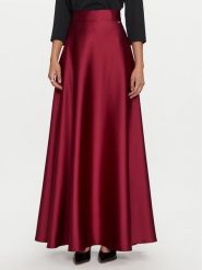 Rinascimento Spódnica maxi CFC0119875003 Bordowy Regular Fit. Czerwone spódniczki damskie RINASCIMENTO, m, bez wzorów, z syntetyku, maxi. Za 339.99 zł.