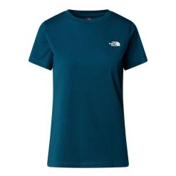 The North Face Koszulka S/S Simple Dome Nf0A87Nh1No. Niebieskie bluzki sportowe damskie The North Face, s, bez wzorów, bez ramiączek. Za 101.99 zł.