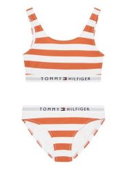 Tommy Hilfiger Strój kąpielowy UG0UG00787 Pomarańczowy. Brązowe stroje kąpielowe dziewczęce Tommy Hilfiger, bez wzorów, z syntetyku. Za 129.99 zł.