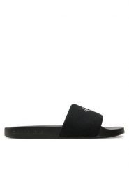 Calvin Klein Jeans Klapki Slide Monogram Wn YW0YW01835 Czarny. Czarne klapki damskie Calvin Klein Jeans, bez wzorów, z jeansu, bez obcasa. Za 109.99 zł.