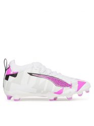 Puma Buty do piłki nożnej Ultra 5 Match Forever Fg/Ag Jr 108413 01 Biały. Białe buty sportowe chłopięce Puma, ze skóry, bez zapięcia. Za 189.99 zł.