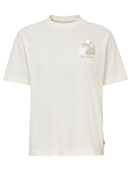 Koszulka damska Cyclist Casual Shirt. Białe bluzki sportowe damskie Vaude, z materiału, bez kołnierzyka, bez ramiączek. Za 189.00 zł.