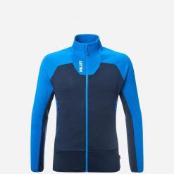 Bluza męska Millet Kamet Grid HD. Niebieskie bluzy z kapturem męskie Millet, m, z elastanu. Za 769.99 zł.