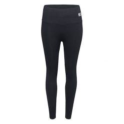 Legginsy damskie IQ ILEAN WMNS - czarne, Rozmiar XL. Czarne legginsy damskie IQ, l, bez wzorów, z elastanu. Za 109.99 zł.