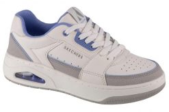 Buty sportowe Sneakersy damskie, Uno Court - Courted Style. Białe buty sportowe na co dzień damskie Skechers, bez wzorów, z materiału, trekkingowe. Za 279.99 zł.