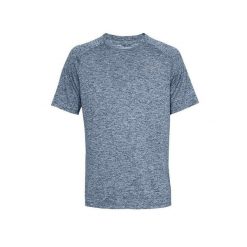 T-shirt Under Armour Tech 2.0 Bleu. Niebieskie t-shirty męskie Under Armour, m, bez wzorów, z materiału, bez kołnierzyka. Za 321.99 zł.