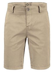 Lerros Szorty chino w kolorze beżowym rozmiar: W31. Brązowe szorty męskie Lerros, bez kołnierzyka. Za 118.56 zł.