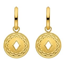 Purelei Purelei Kolczyki Lolani Kolczyki koła 1 ct Damski. Czerwone kolczyki damskie Purelei, srebrne. Za 143.49 zł.