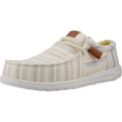 Buty HEY DUDE WALLY TRI NU PREP Żółty. Żółte buty trekkingowe męskie SENZA MARCA, z tkaniny, bez zapięcia, trekkingowe. Za 339.42 zł.