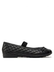 Geox Baleriny J Plie' B J5455B 08502 C9999 M Czarny. Czarne baleriny dziewczęce Geox, bez wzorów, ze skóry. Za 209.99 zł.