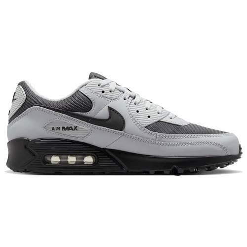 Buty do chodzenia męskie Nike Air Max 90. Szare buty sportowe na co dzień męskie Nike, z gumy, bez zapięcia, trekkingowe, nike air max. Za 724.00 zł.