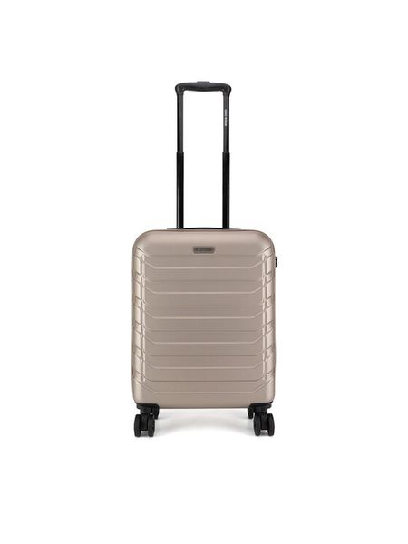 Gino Rossi Walizka kabinowa GIN-S-002-05-GOLD. Złoty. Żółte walizki Gino Rossi, bez wzorów, z tworzywa sztucznego. Za 259.99 zł.