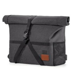 Torba na ramię na kierownicę do roweru wielofunkcyjna 12l. Szare torby męskie na ramię ROCKBROS, bez wzorów, z materiału, na ramię. Za 209.99 zł.