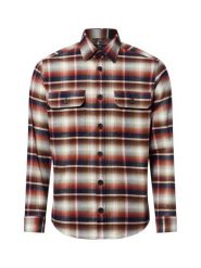 Nils Sundström koszula casual Mężczyźni Regular Fit Bawełna niebieski|czerwony|wielokolorowy, XL. Czerwone koszule męskie Nils Sundström, m, bez wzorów, z bawełny, bez kołnierzyka, bez ramiączek. Za 229.95 zł.