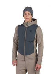 Bluza Rossignol męska Classique Hybrid Clim brązowa. Białe bluzy bez kaptura męskie Rossignol, m, z materiału. Za 698.00 zł.