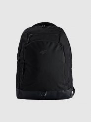 4F Plecak miejski (25 L) z kieszenią na laptop - czarny Uniwersalny. Czarne plecaki damskie 4f, bez wzorów, z materiału, biznesowe. Za 189.99 zł.
