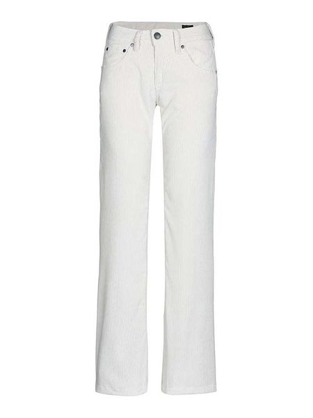 Herrlicher Spodnie sztruksowe w kolorze białym rozmiar: W33/L34. Białe spodnie materiałowe damskie Herrlicher, bez wzorów, ze sztruksu, klasyczne. Za 113.63 zł.