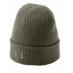 Czapka zimowa unisex UNDER ARMOUR. Zielone czapki męskie Under Armour, na zimę, bez wzorów. Za 116.00 zł.