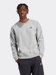 Adidas Bluza w kolorze szarym rozmiar: XL. Szare bluzy bez kaptura męskie Adidas, xl, z bawełny. Za 140.53 zł.