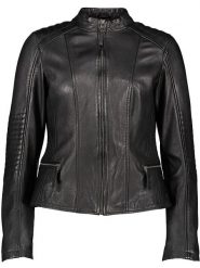 7eleven Skórzana kurtka "Fran" w kolorze czarnym rozmiar: XXL. Czarne kurtki damskie 7eleven, xxl, bez wzorów, z materiału, bez kaptura. Za 282.80 zł.