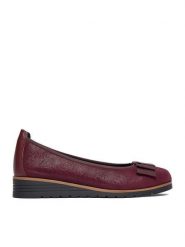 Lasocki Baleriny CEO-RST-TOMBA-29 Bordowy. Czerwone baleriny damskie Lasocki, bez wzorów, z materiału, bez obcasa. Za 169.99 zł.