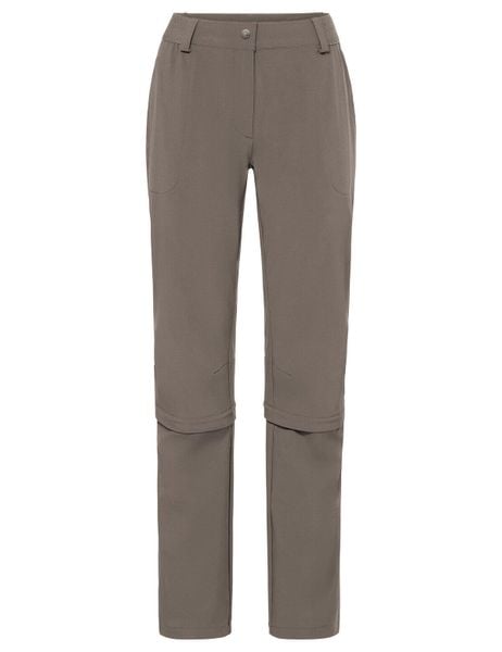 Spodnie damskie Farley Stretch ZO Capri. Białe spodnie materiałowe damskie Vaude, bez wzorów, z materiału. Za 559.00 zł.