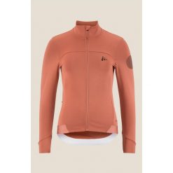 Kurtka damska Craft Adv Subz. Czerwone kurtki damskie Craft, bez wzorów, bez kaptura. Za 458.50 zł.