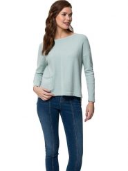 Heine Sweter w kolorze błękitnym rozmiar: 36/38. Niebieskie swetry klasyczne damskie Heine, bez kołnierzyka. Za 74.63 zł.