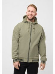 Derbe Kurtka funkcyjna w kolorze khaki rozmiar: XL. Brązowe kurtki outdoor męskie Derbe, m, bez wzorów, z polaru, bez kaptura. Za 297.26 zł.