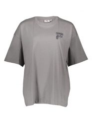 Fila Koszulka w kolorze szarym rozmiar: XS. Szare bluzki damskie Fila, xs, bez wzorów, z bawełny, bez kołnierzyka, bez ramiączek. Za 35.10 zł.
