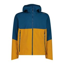 Kurtka wodoodporna z kapturem CMP Unlimitech 2-Layer. Brązowe kurtki męskie CMP, xl, bez wzorów, z kapturem. Za 312.50 zł.