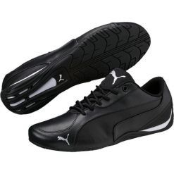 Puma buty sportowe Drift Cat 5 Core Black 46. Czarne buty sportowe na co dzień damskie Puma, bez zapięcia. W wyprzedaży za 271.00 zł.