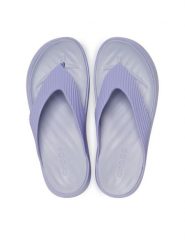 Crocs Japonki Getaway Groove Platform Flip 210700 Fioletowy. Fioletowe klapki damskie Crocs, bez wzorów, z tworzywa sztucznego, bez obcasa. Za 139.99 zł.