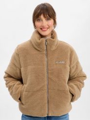PEGADOR kurtka pikowana - Georgia Teddy Kobiety brązowy, XS. Brązowe kurtki damskie PEGADOR, xs, bez wzorów, z puchu, bez kaptura. Za 429.95 zł.