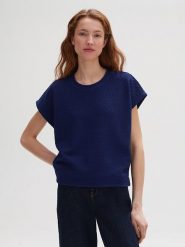 OPUS Bluza w kolorze granatowym rozmiar: 38. Niebieskie bluzy bez kaptura damskie Opus. Za 48.28 zł.