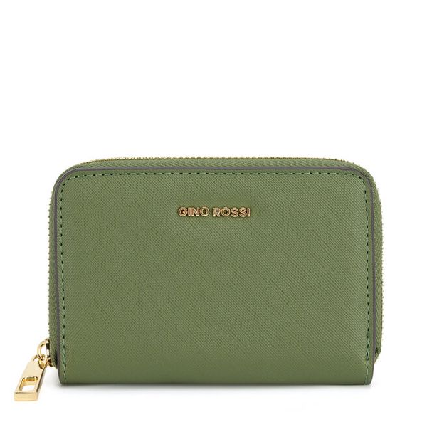 Portfel GINO ROSSI. Zielone portfele damskie Gino Rossi, bez wzorów. Za 79.99 zł.