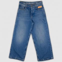 Spodnie Homeboy Desperados Dnm Vntg Niebieskie. Niebieskie spodnie materiałowe męskie HOMEBOY, bez wzorów, z denimu, klasyczne. Za 465.26 zł.