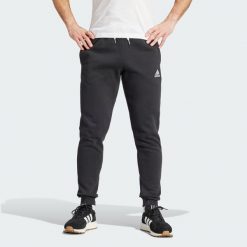 Entrada 22 Sweat Pants. Czarne spodnie dresowe męskie Adidas, bez wzorów, z dresówki. Za 199.00 zł.