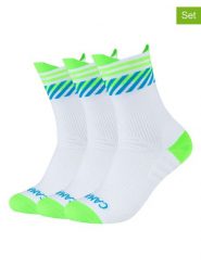 Camano Skarpety (3 pary) w kolorze biało-zielono-błękitnym rozmiar: 43-46. Białe skarpetki męskie camano, bez wzorów, ze splotem. Za 60.99 zł.